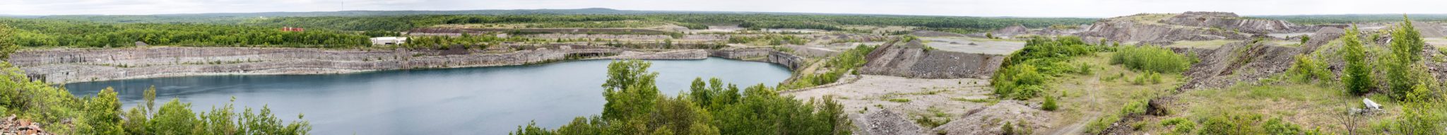 Marmora Mine Pit/Lake and Boulder Mountains